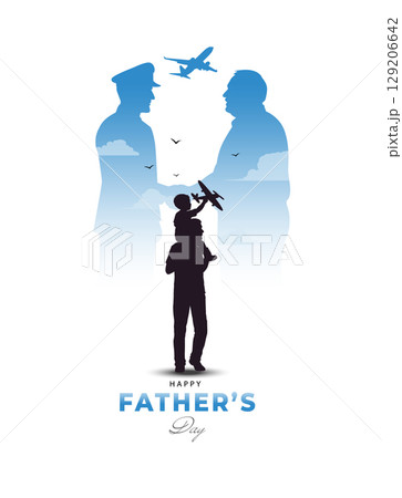 man silhouette on background  129206642