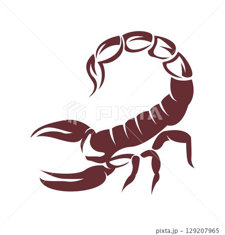 Scorpion logo icon design 129207965
