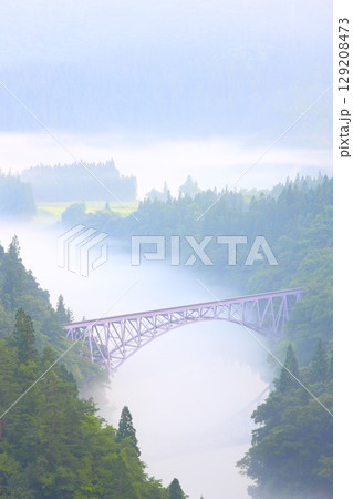 川霧の只見線 川霧の只見線 129208473