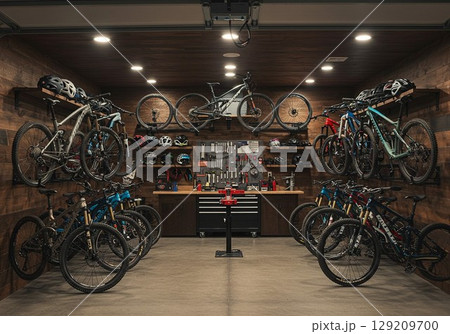 自転車ガレージ 129209700