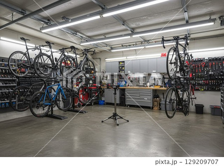 自転車ガレージ 129209707