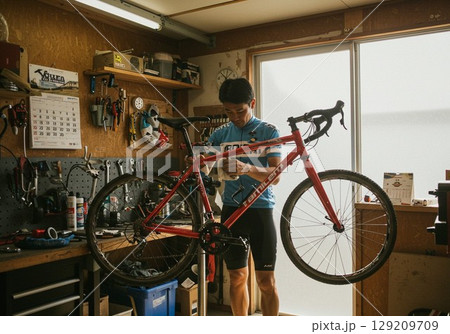 自転車ガレージ 129209709