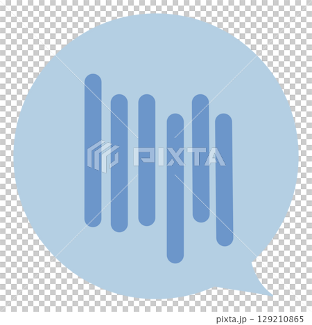 情緒表達語音泡沫頭骨無主線顏色向量插圖 情緒表達語音泡沫頭骨無主線顏色向量插圖 129210865