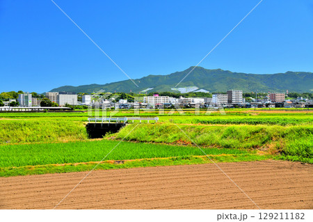 肥後大津駅、大津町役場周辺を望む(熊本県大津町)【2025.7】 肥後大津駅、大津町役場周辺を望む(熊本県大津町)【2025.7】 129211182