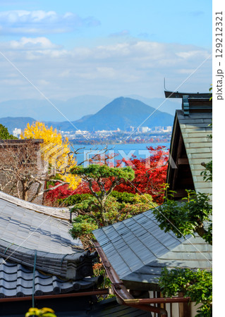 滋賀院門跡から見る近江富士 129212321