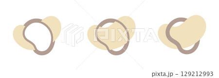 Fluid Shapes. Blot Element: Set of isolated bubbles with dynamic, flowing organic forms in pastel colors. Fluid Shapes. Blot Element: Set of isolated bubbles with dynamic, flowing organic forms in pastel colors. 129212993