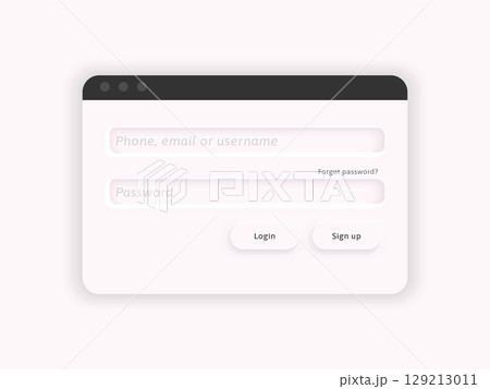 Member login form. Clay user authentication page. Account access credentials. 129213011