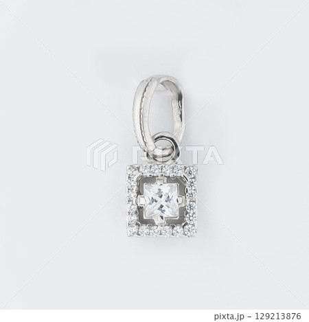 sterling silver jewelry. Silver women necklace with gems 925 sterling silver jewelry. Silver women necklace with gems 925 129213876