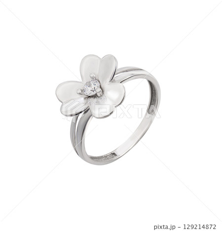 fashion gold earrings fashion stylish elegant jewelry. Golden modern earrings isolated on white background fashion gold earrings fashion stylish elegant jewelry. Golden modern earrings isolated on white background 129214872