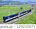 田園風景を走る京阪3000系特急、きかんしゃトーマス編成 129215071