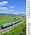 夏空と京阪2200系リバイバル塗装車両 129215074