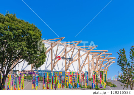 夏のIGアリーナ、こけら落としの大相撲名古屋場所〈愛知県名古屋市〉 129216588