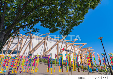 夏のIGアリーナ、こけら落としの大相撲名古屋場所〈愛知県名古屋市〉 夏のIGアリーナ、こけら落としの大相撲名古屋場所〈愛知県名古屋市〉 129216611