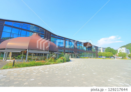 岐阜県岐阜市、みんなの森 ぎふメディアコスモスの風景 岐阜県岐阜市、みんなの森 ぎふメディアコスモスの風景 129217644