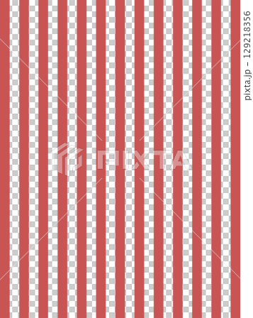 臙脂のストライプ 129218356