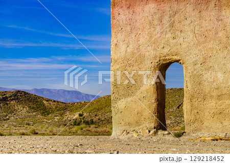 Movie location, film village, Sierra Alhamilla in Spain 129218452