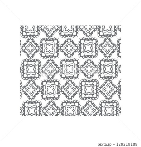 mandala flower And seamless pattern 129219189