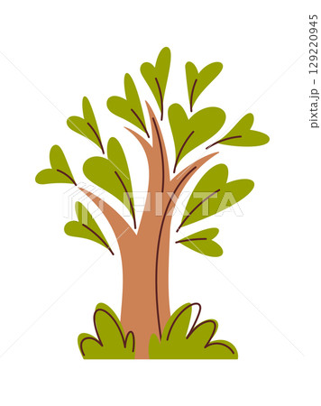 Symbolic tree of life element 129220945