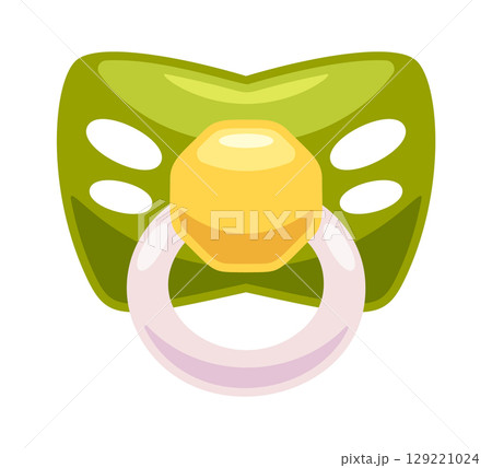 Pacifier baby calming soother cartoon 129221024