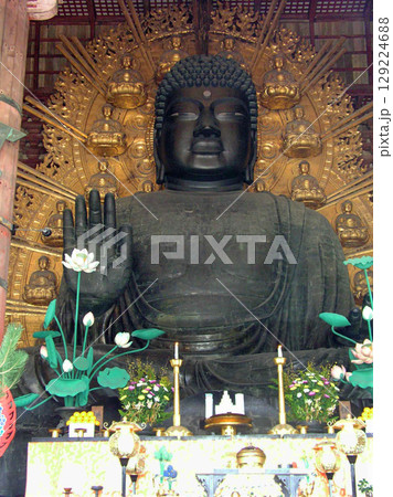 奈良 東大寺 世界遺産 大仏殿 盧舎那仏 奈良 東大寺 世界遺産 大仏殿 盧舎那仏 129224688