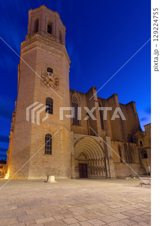Girona Cathedral Main Facade, Girona, Spain 129224755