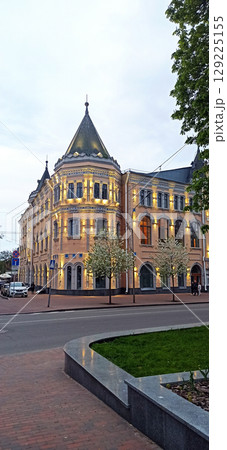 The building of the regional philharmonic in Chernihiv. Urban architecture. The building of the regional philharmonic in Chernihiv. Urban architecture. 129225155