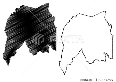 Joao Neiva municipality (Espirito Santo state, Municipalities of Brazil, Federative Republic of Brazil) map vector illustration, scribble sketch Joao Neiva map Joao Neiva municipality (Espirito Santo state, Municipalities of Brazil, Federative Republic of Brazil) map vector illustration, scribble sketch Joao Neiva map 129225295