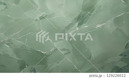 背景素材_大理石テクスチャ（緑） 129226012
