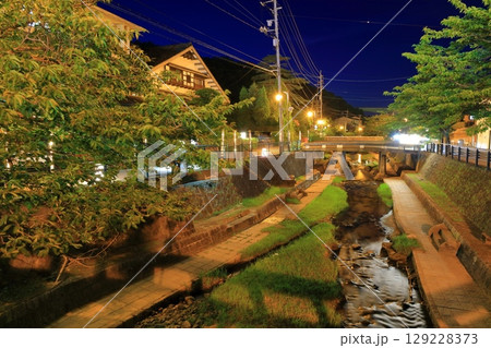 【島根県】玉造温泉の夜景 129228373