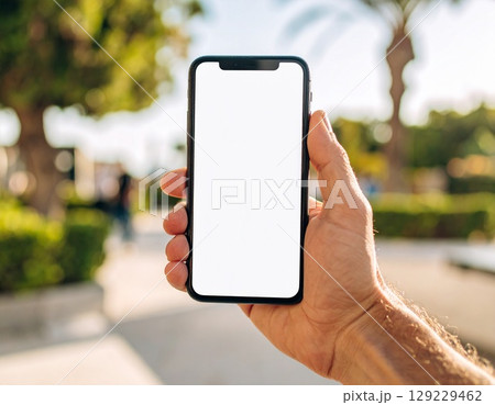 スマートフォンの素材 129229462
