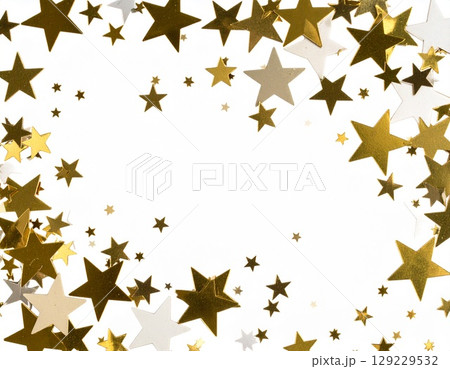 夜空に星が輝く素材画像 129229532