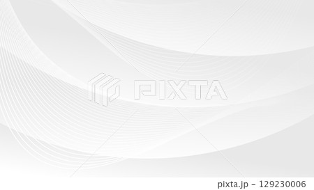 abstract wavy white background with decorative lines  129230006