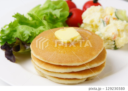 パンケーキ朝食 129230380
