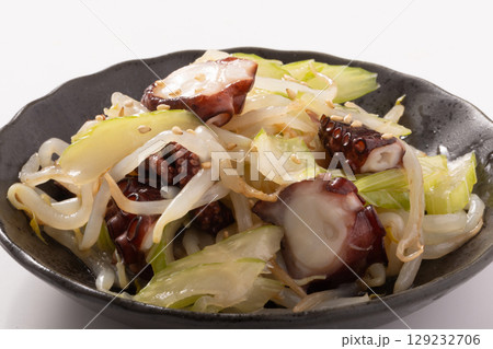 たことセロリの中華あえ 129232706