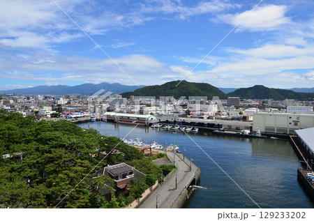 沼津港の風景　静岡県 129233202