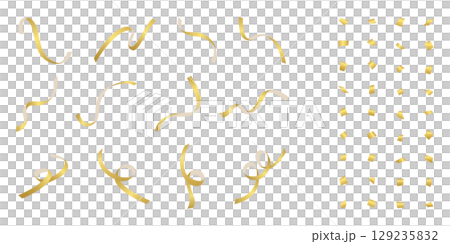 膠帶和五彩紙屑套裝、裝飾材料 129235832