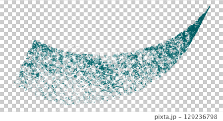 Green crayon brush stroke isolated on transparent background Green crayon brush stroke isolated on transparent background 129236798