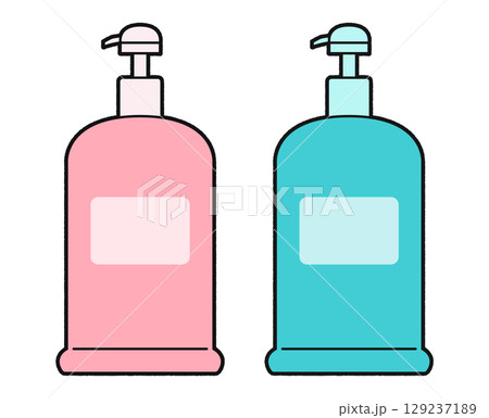 詰め替え容器のボトル 129237189