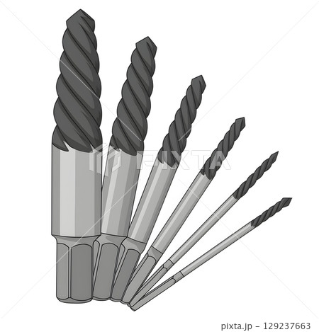 逆タップセットのイラスト 逆タップセットのイラスト 129237663