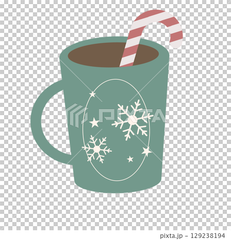 熱巧克力杯 | 雪花圖案杯 熱巧克力杯 | 雪花圖案杯 129238194