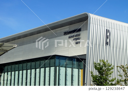 博多港周辺の景観　マリンメッセ福岡B館 129238647