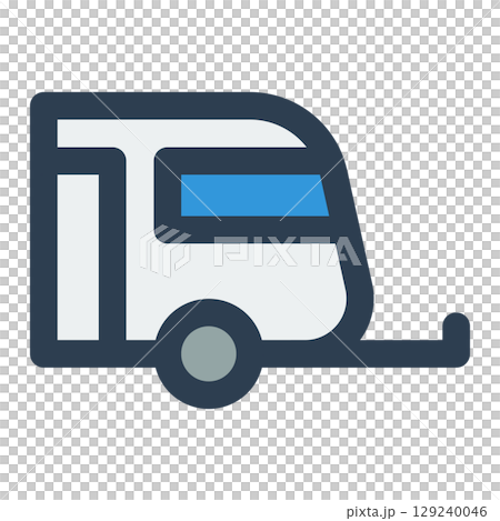 caravan icon caravan icon 129240046
