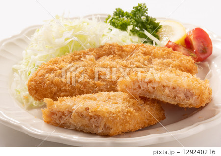 サーモン　メンチカツ 129240216