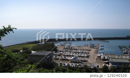 展望台から見た港 129240320