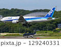ANA JA741A福岡空港アプローチ 129240331