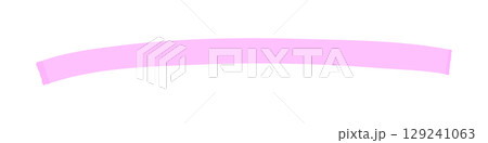 蛍光マーカーのシンプルライン 蛍光マーカーのシンプルライン 129241063