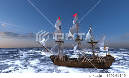 帆船 帆船 129241146