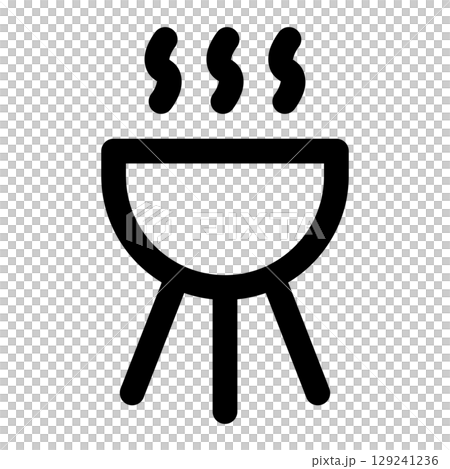 grill icon 129241236