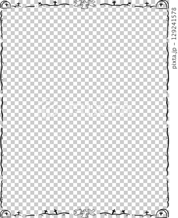 halloween frame 129241578
