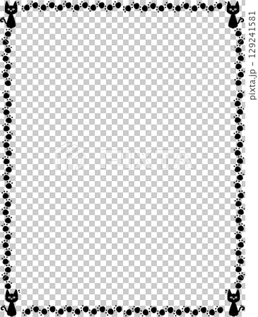 halloween frame 129241581